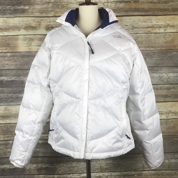 The North Face Jackets & Blazers - The North Face White Puffer Jacket Size XL